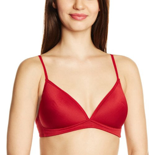 Lovable Maroon Padded Non Wired Seamless Bra - 34C