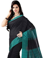 E-Vastram Women's Raw Silk Saree(MSATG_Green)