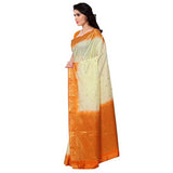 Varkala Silk Sarees Women's Art Silk Kanchipuram Saree (ND1006OR_Orange)