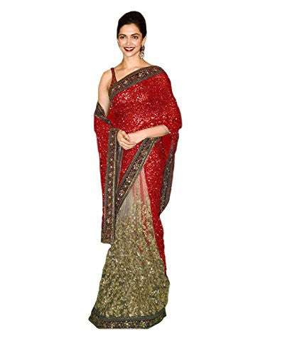 Glory Sarees Net Saree (Dipikaiffa101_Red)
