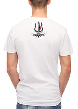 6thCross Round Neck White Shiva T Shirt_TS-M-R-WH-P_shiva_stotram_L