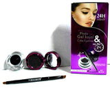 New 7 Heaven's Long Lasting and smudgeproof Gel Kajal / Eyeliner And Cake Eyeliner 2 In 1 4g+3g