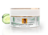 NuNutrients - Cucumber Eye Cream - Soothing Eye Cream for Dark Circles, Wrinkles, and Firmness
