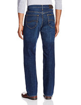 Lee Men's Regular Fit Jeans (8903252692721_LEJN0325E_34W x 34L_Cross Dark Stone)