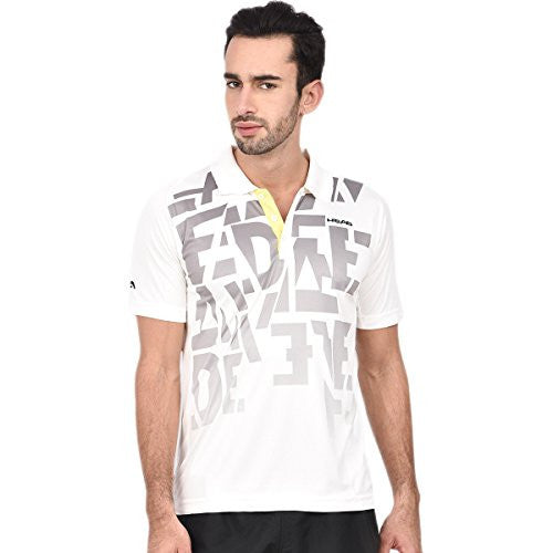 Head HCD-230 Men'S T-Shirt-White/Yellow Size - S