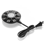 EBL 9V Battery Charger for Lithium-ion Rechargeable Batteries 8 Bay Smart Charger