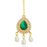 Sukkhi Incredible Gold Plated AD Necklace Set for Women