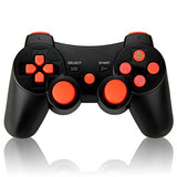 2pcs Pack Wireless Controller Dual Vibration Sixaxis Gamepad for Sony PS3 PlayStation 3