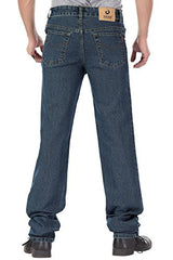 Dragaon Men's Relax Fit Jeans (d-815-34_34_Green)