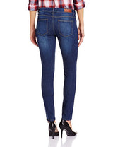 Allen Solly Women's Skinny Jeans (AWDN316C06105_Medium Blue Solid_28)