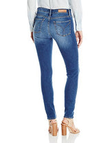 Calvin Klein Jeans Women's Ultimate Skinny Ripped Jean, Classic Blue, 26x32L