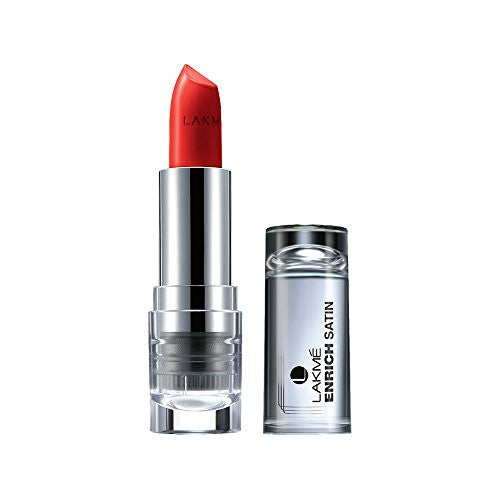 Lakme Enrich Satins Lip Color, Shade R352, 4.3 g