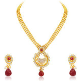 Sukkhi Creative Gold Plated Necklace Set For Women