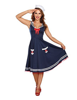 Dreamgirl Women's All Aboard Costume