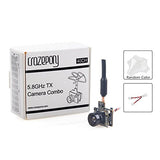 Crazepony FPV Micro AIO Camera 5.8G 40CH 25mW Transmitter with Y Splitter for FPV Drone like Blade Inductrix etc
