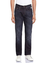 Pepe Jeans Men's Holborne PM201754G684-3 Relaxed Fit Jeans (8903872859849_PM201754G684_32W x 34L_Fad Blk)