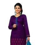 Angelfab Women's Cotton Dress Material (PRE420_Multi-Coloured)