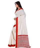 Trendz Tussar Cotton Silk Saree(TZ_Indira_Red)