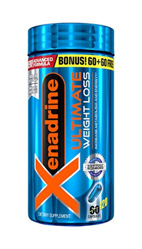 Xenadrine Ultimate Weight Loss Supplement Bonus, 120 Count