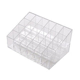 Lifestyle You 24 Compartment Luxurius Clear Acrylic Makeup Organiser Lipstick Holder Case ,2 Pieces
