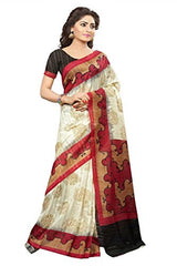 Glory Sarees Women's Silk Saree (kalapi23_Beige)