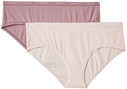 Amante Women's Hipster Panty (Pack of 2) (PPK18301LILAC / ROSEBUDS_Lilac and Rosebud_Small)