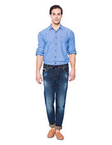Mufti Blended Jeans MFT-18301-B-113-TINTED BROWN