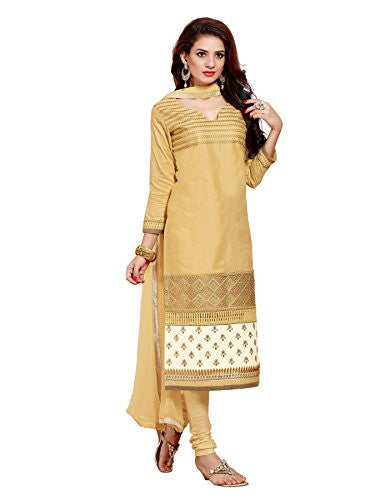 Pahal Fashion Women's Pure Cotton Salwar Suit Dress Materials