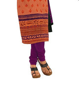 Angelfab Women's Cotton Dress Material (PRI507_Orange)