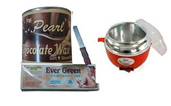 DDH Choclate wax with 90 Wax Strips Pack and wax auto cut heater FREE Knife