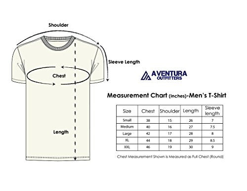 Aventura Outfitters Men's Round Neck Half Sleeve Multi Color Solid T-Shirts- Pack of 4 - L (AO11-L)