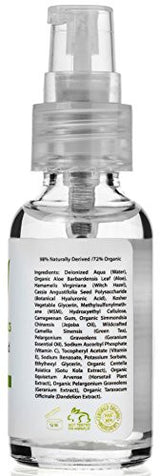 Amara Organics Hyaluronic Acid Serum for Skin with Vitamin C & E, 1 fl. oz.