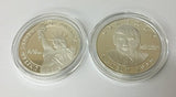 Donald Trump 2016 Silver Plated Presidential Liberty Replica Coin