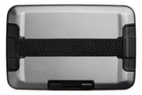 Sharkk RFID Protected Aluminum Wallet with Cash Band Rugged Waterproof Wallet