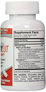 Hydroxycut Pro Clinical America's Number 1 Selling Weight Loss Brand 72 Caplets
