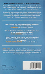 Zero to One: Note on Start Ups, or How to Build the Future