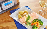 Andrew James Professional Sous Vide Machine Water Bath Cooker, 8.5L with 6L Cooking Capacity, Built In Timer, Includes Rack and Tongs
