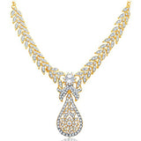 Sukkhi Stylish Gold Plated AD Necklace Set for Women