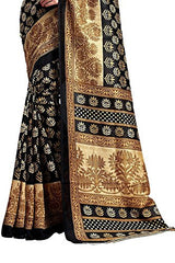 Trendz Bhagalpuri Cotton Silk Saree(TZ_Kasturi)