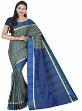 RRs kanchipuram Art silk Powerloom Saree (PMB001-GREY)