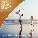 Gaia Source - Advanced Men's Multi - Daily Multi-Vitamin For Men - 90 Count - 30 Day Supply