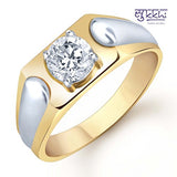 Sukkhi Modish Gold Plated CZ Set of 3 Gents Ring Combo For Men
