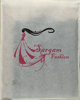 Sargam Fashion Women's Georgette Saree (SRMBREDBEIGE_Red)