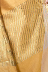 Chandrakala Women's Banarasi Cotton Silk Saree(Gold)