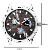 Adamo Silver Mens Gents Wrist Watch AD106