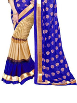 Trendz Cotton Silk saree(TZ_Nakshtra_Blue)