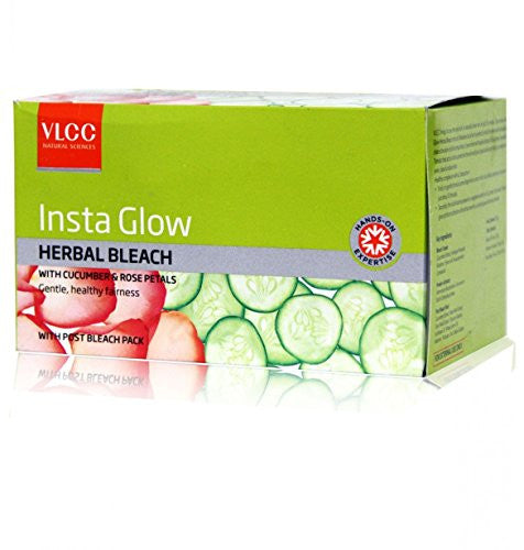 VLCC Insta Glow Herbal Bleach, 54gm