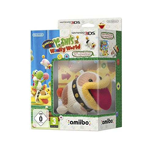 Poochy & Yoshi's Woolly World + Amiibo - Poochy de laine