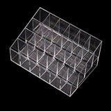 Lifestyle You 24 Compartment Luxurius Clear Acrylic Makeup Organiser Lipstick Holder Case ,2 Pieces