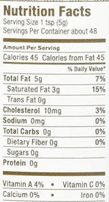 4th & Heart Grass-Fed Ghee Butter, Vanilla Bean, 9 Ounce